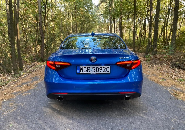 Alfa Romeo Giulia cena 114999 przebieg: 9000, rok produkcji 2021 z Warka małe 137